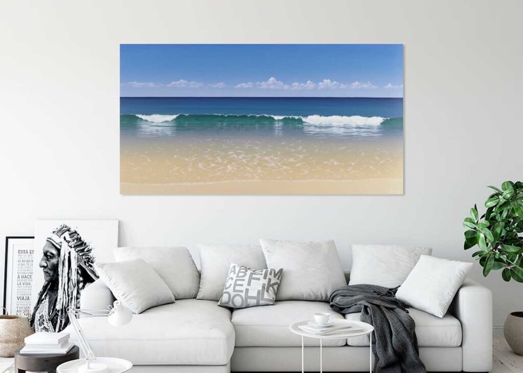 Lazy Afternoon Print on wall