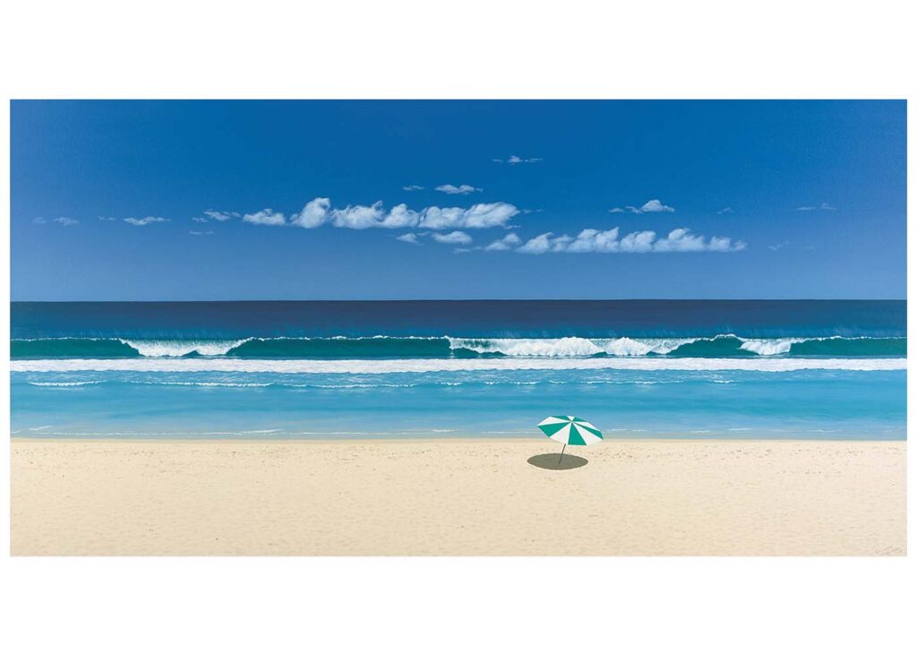 Perfect Wave Christine Woods Wild Wood Art Print