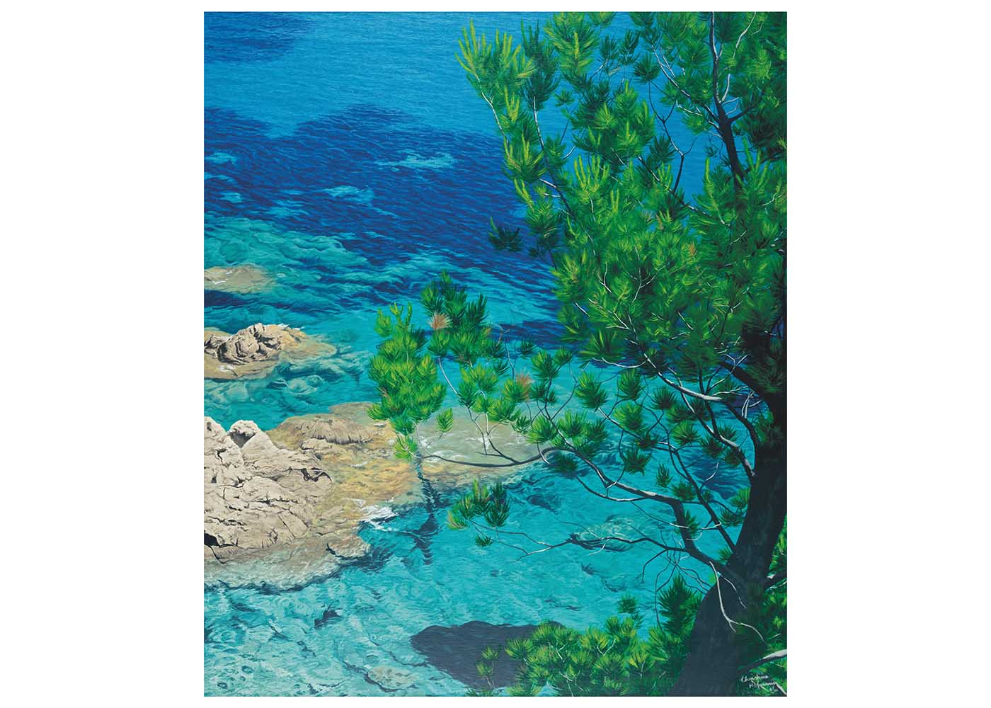 Untamed Christine Woods Wild Wood Art Print